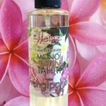 Monoï Satin huile sèche Frangipanier HEIVA 50% Monoi de Tahiti 150ml