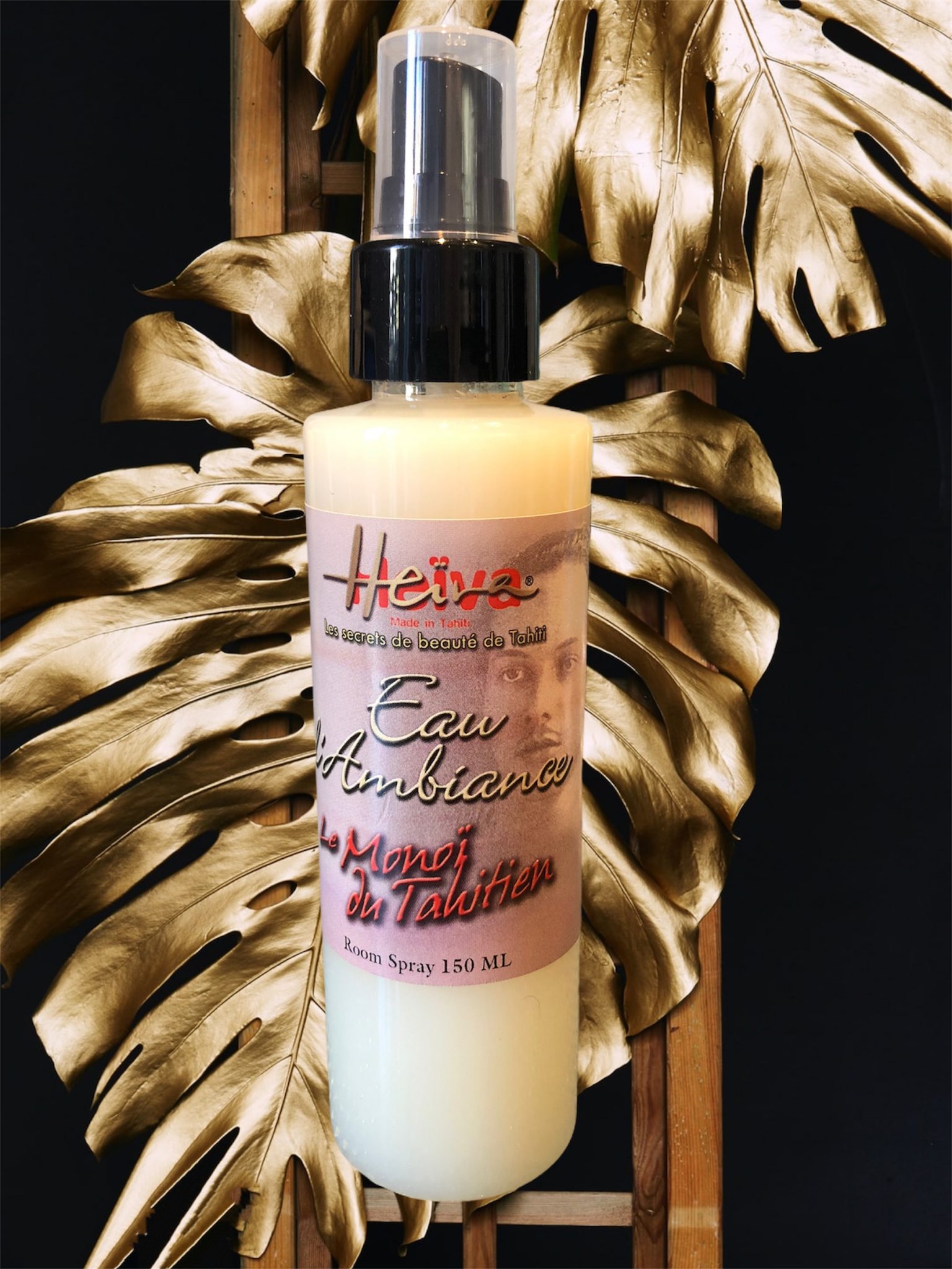 Eau d ambiance Monoi du tahitien HEIVA 150ml - Tahiti Monoï
