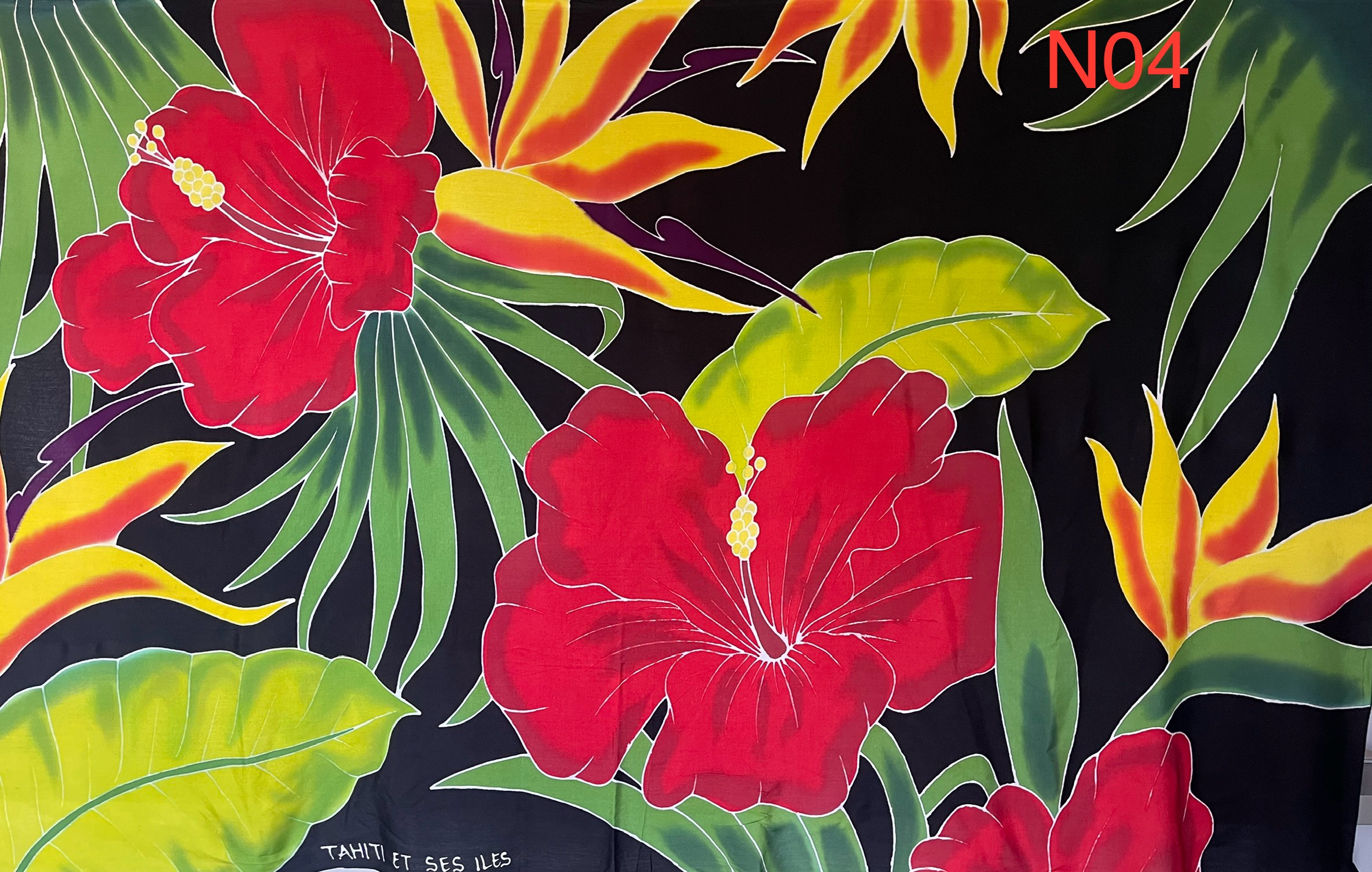 Pareo bouquet floral N°04