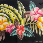 Pareo peint à la main N°59