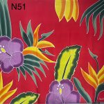 Pareo peint à la main N°51